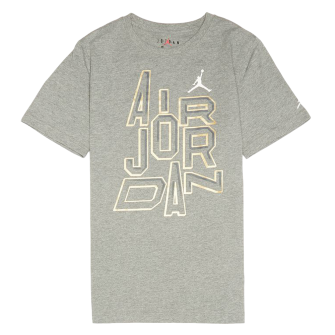 Air Jordan 23 Gold Line Kids T-Shirt ''Grey''