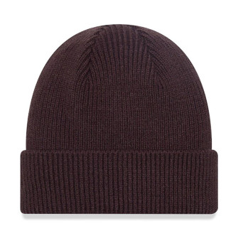 New Era Wool Cuff Knit Beanie Hat ''Brown''