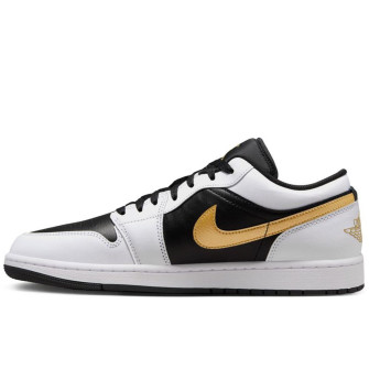 Air Jordan 1 Low ''Gold Swoosh''