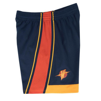 M&N NBA Golden State Warriors 2009-10 Road Swingman Shorts ''Blue''