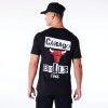 New Era NBA Chicago Bulls Newspaper Graphic T-Shirt ''Black''