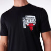 New Era NBA Chicago Bulls Newspaper Graphic T-Shirt ''Black''