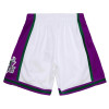 M&N NBA Milwaukee Bucks 1996-97 Swingman Shorts "White/Purple"